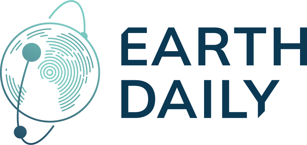EarthDaily Logo used on light backgrounds