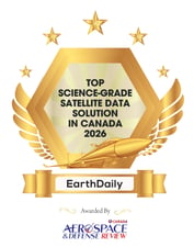 EarthDaily Recognized as Top Science-Grade Satellite Data Solution in Canada 2026