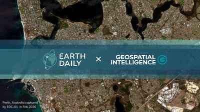 EarthDaily Partners with Geospatial Intelligence to Strengthen Earth Observation Capabilities in Australia