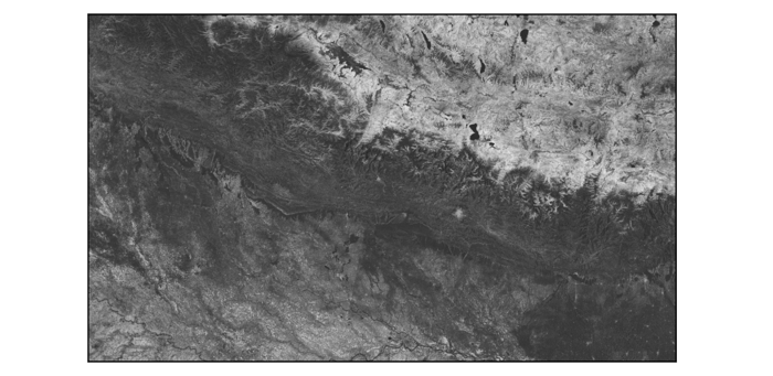Coherence mosaic of 12-day pairs over Nepal