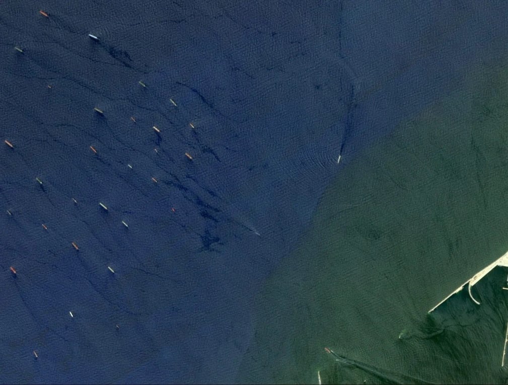 Alexandria, Egypt: vessels at anchor