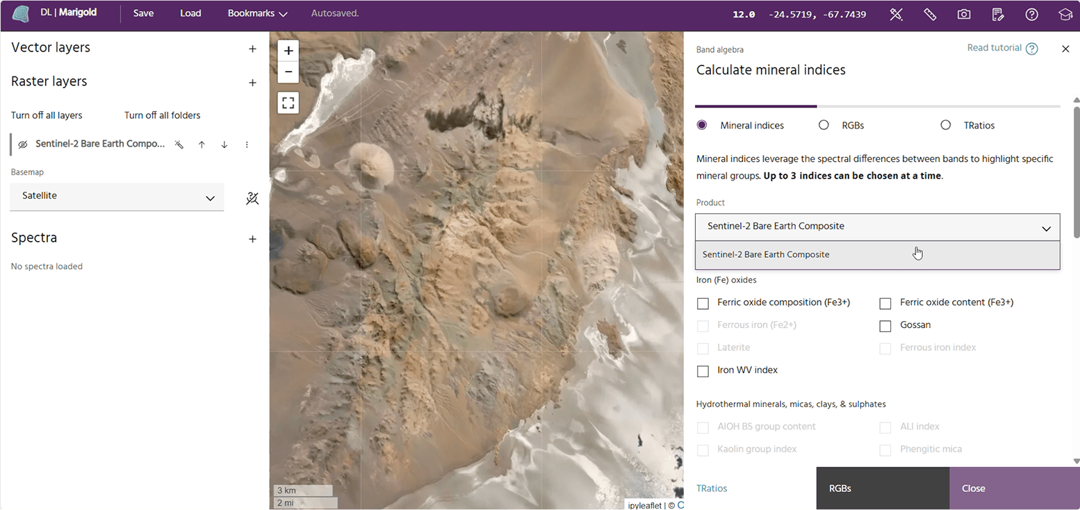 mining-GIS-like user interface-1