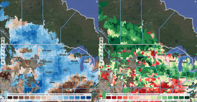 September World in 10: A Global Crop Outlook Divided by Wetness and Dryness