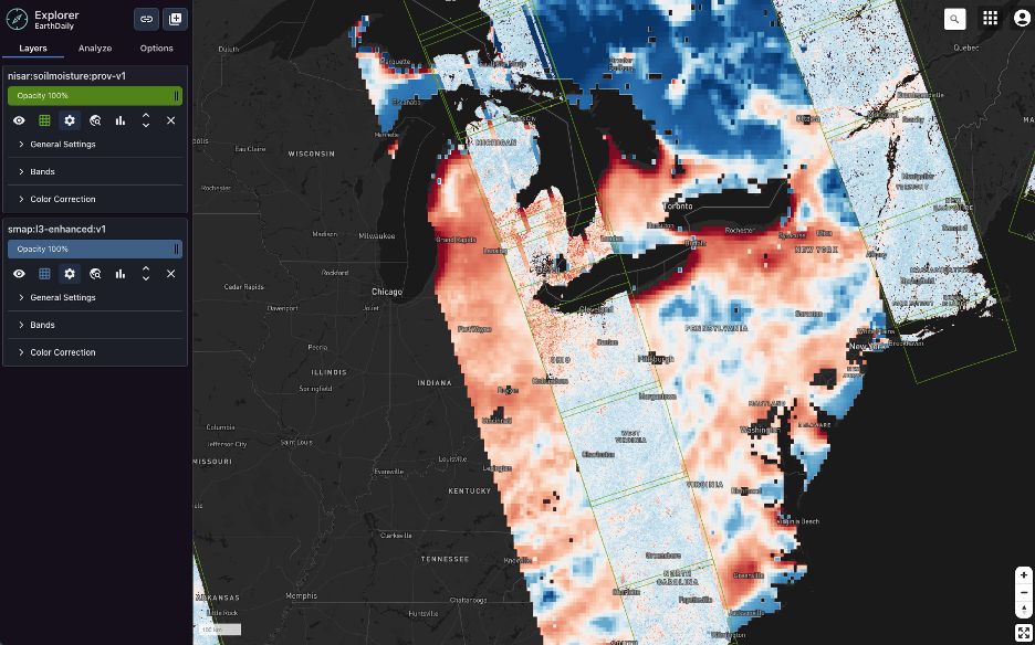 earthdaily monitor corn belt