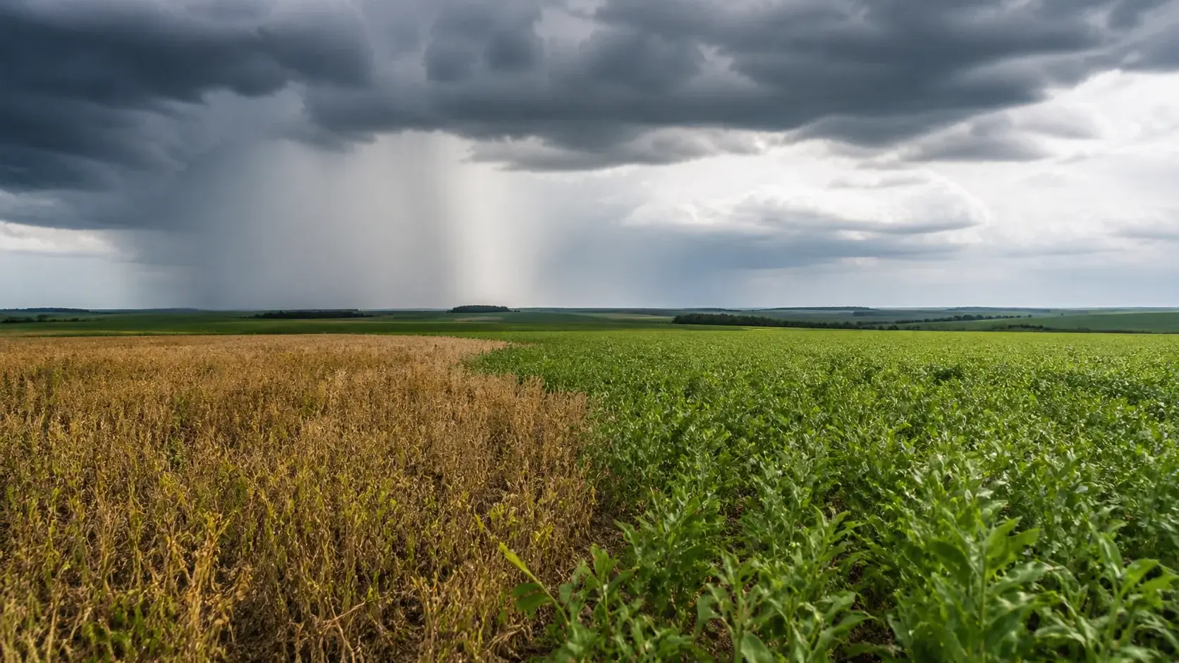 El Niño advances and changes the agricultural landscape in different regions.