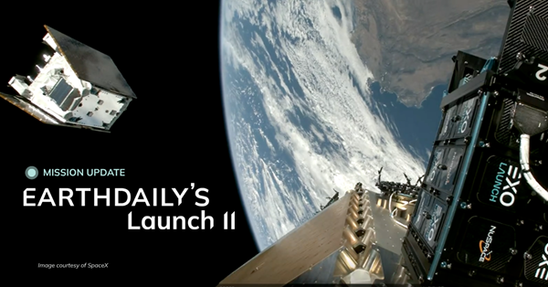 EarthDaily satellite deploys