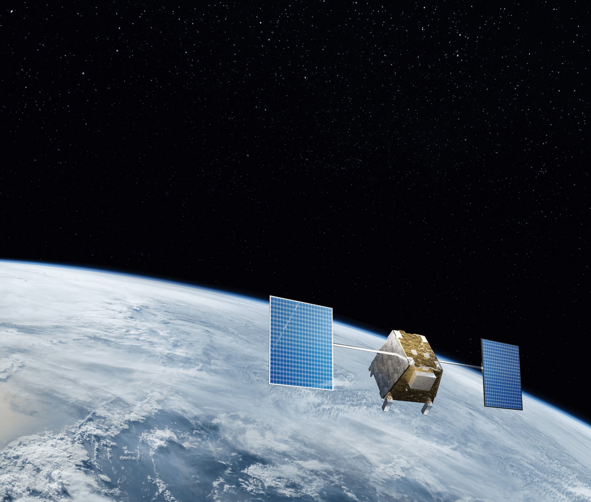 EarthDaily's Satellite Orbiting Earth, conducting earth observation