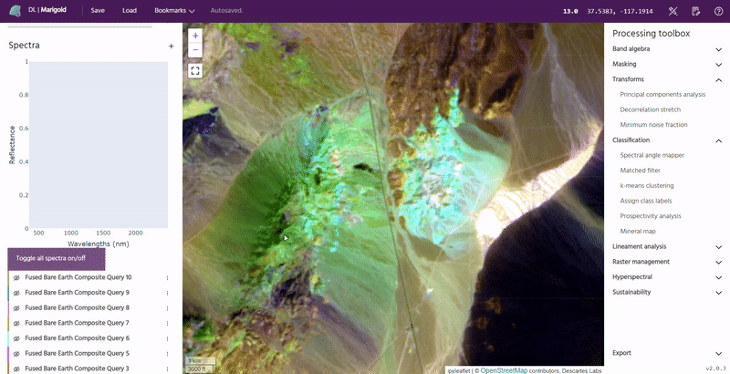 Spectral Database Gif Exciting New Features of Marigold 2.1.0