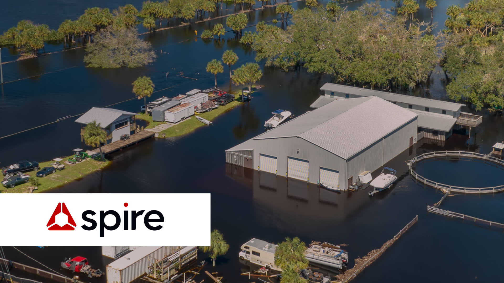 Flood risk representing EarthDailys Insurance Capabilities