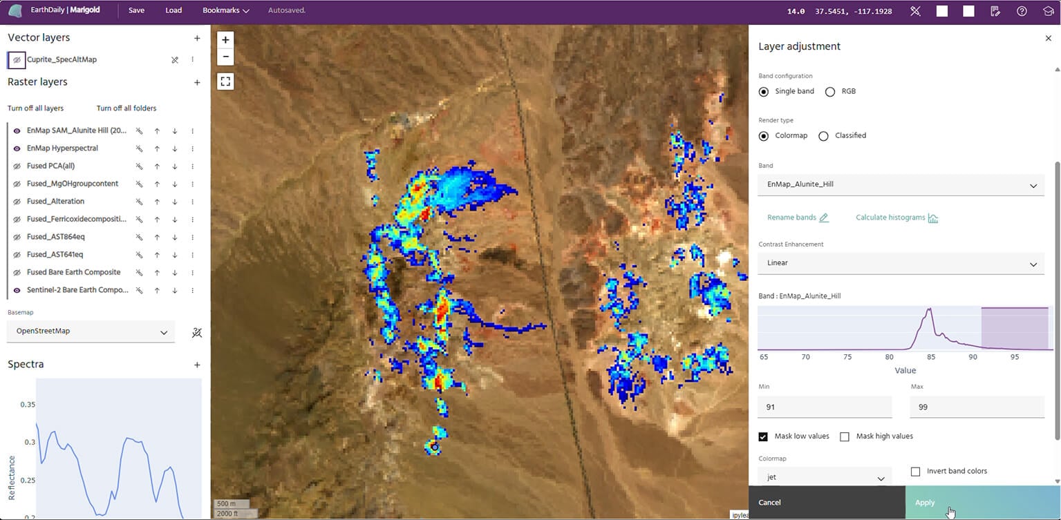 Accelerated Mining Exploration | Contact EarthDaily