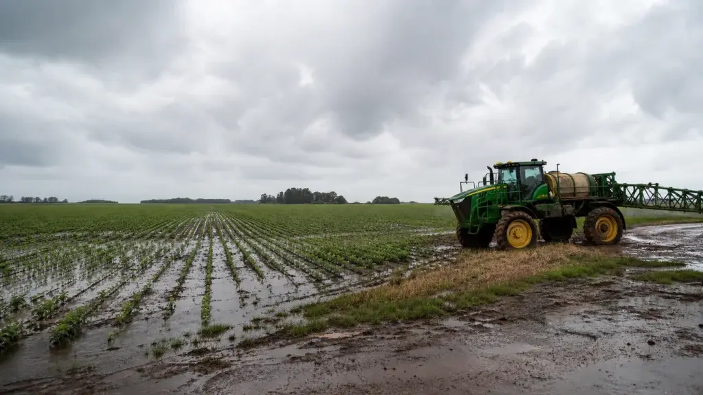 Above-average rainfall disrupts sugarcane work in Paraná and Mato Grosso do Sul, says EarthDaily