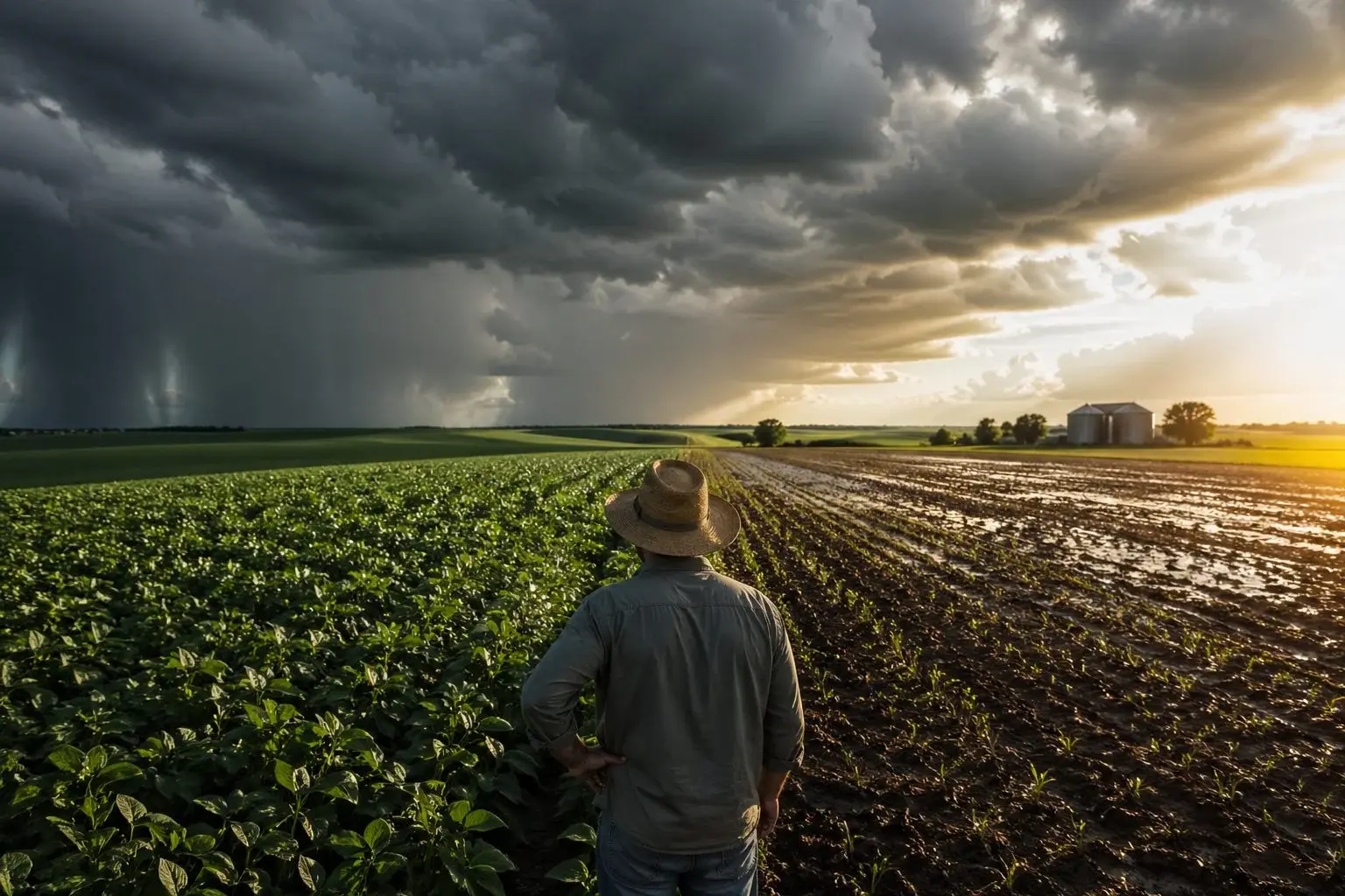 Where El Niño is beginning to affect global crop conditions