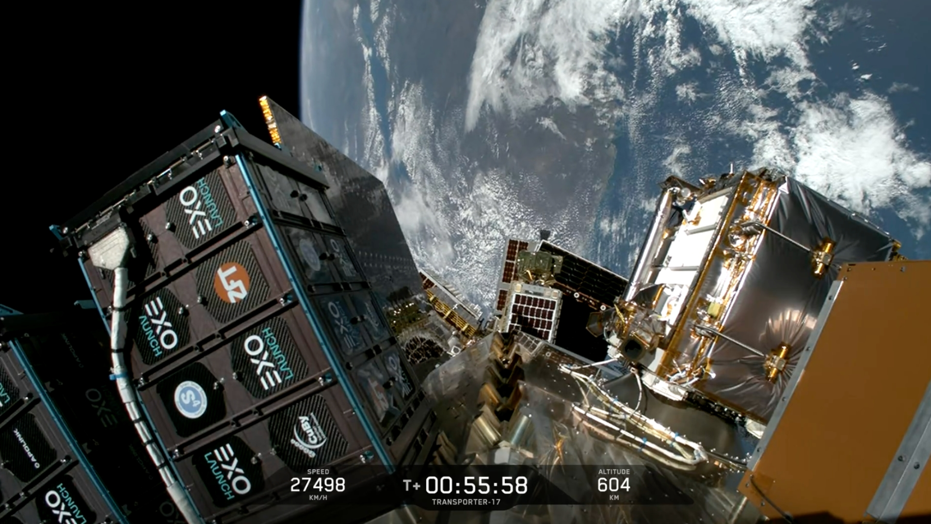 SpaceX Transporter-17 successfully deploys four Canadian satellites